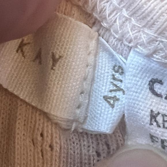 Jamie Kay Soft Pink Cotton Pointelle Cami - Picture 3 of 4